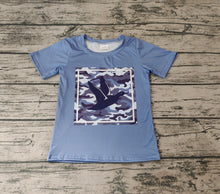Load image into Gallery viewer, Baby Boys Camo Duck Hunting Short Sleeve Shirts Tops
