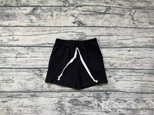 Load image into Gallery viewer, Baby Boys Summer Black Pockets Cotton Bottoms Shorts
