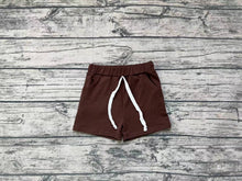 Load image into Gallery viewer, Baby Boys Summer Brown Pockets Cotton Bottoms Shorts
