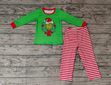 Load image into Gallery viewer, Baby Boys Christmas Frog Stripe Pants Clothes Sets
