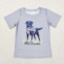 Load image into Gallery viewer, Baby Boys Dog Camo Hunting Summer Short Sleeve Tee Shirts Tops
