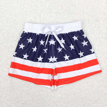 Load image into Gallery viewer, Baby Boys Summer 4th July Stars Trunks Swimsuits
