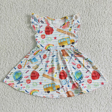 Load image into Gallery viewer, Baby girls back to school dresses
