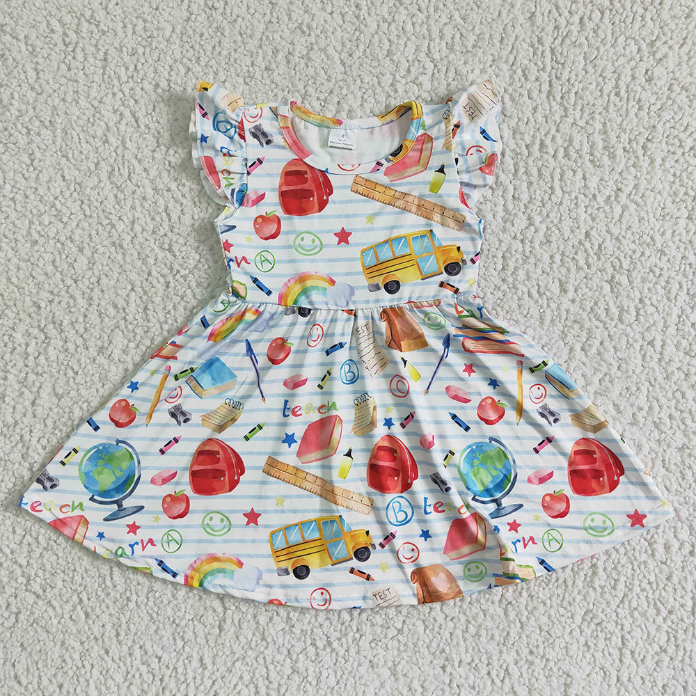 Baby girls back to school dresses