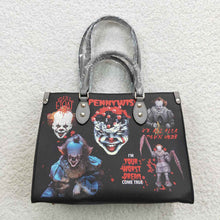 Load image into Gallery viewer, Adult Halloween Horrible Friends Black Tote Bags

