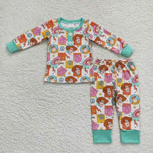 Load image into Gallery viewer, Baby Boys Toy Long Sleeve Colorful Top Pants Pajamas Clothes Sets
