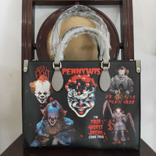Load image into Gallery viewer, Adult Halloween Horrible Friends Black Tote Bags
