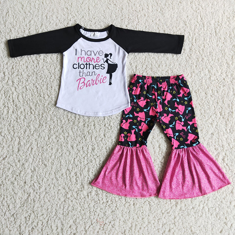 Bar bie long sleeve set