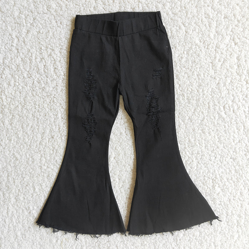 Denim black bell pants Jeans