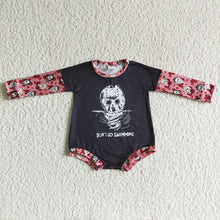 Load image into Gallery viewer, Baby girls Halloween flower rompers (can choose headband here)
