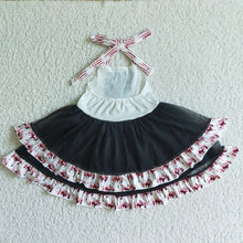 Load image into Gallery viewer, Baby girls Halloween lace tutu dresses
