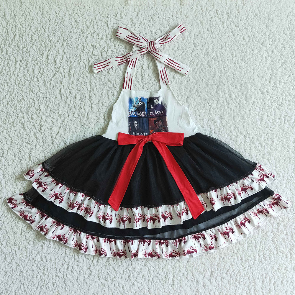 Baby girls Halloween lace tutu dresses