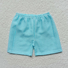 Load image into Gallery viewer, Baby Boys Plaid Seersucker Fabric Shorts

