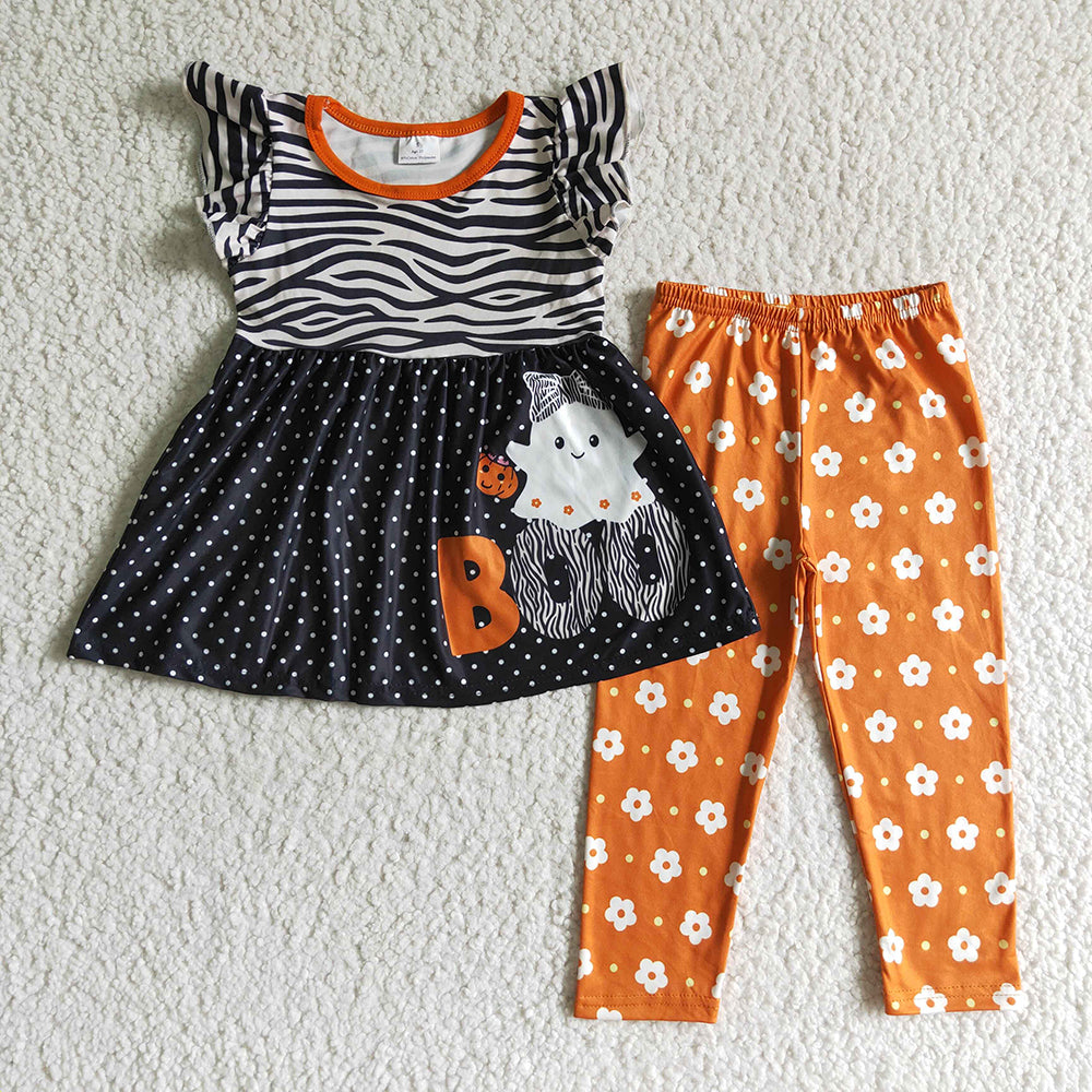 baby girls Boo legging clothes sets