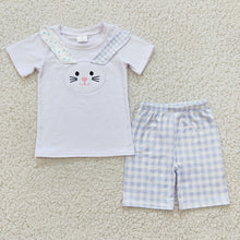 Load image into Gallery viewer, Baby Boys Easter rabbit shorts sets
