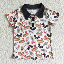 Load image into Gallery viewer, Baby Boys favarite things shirts
