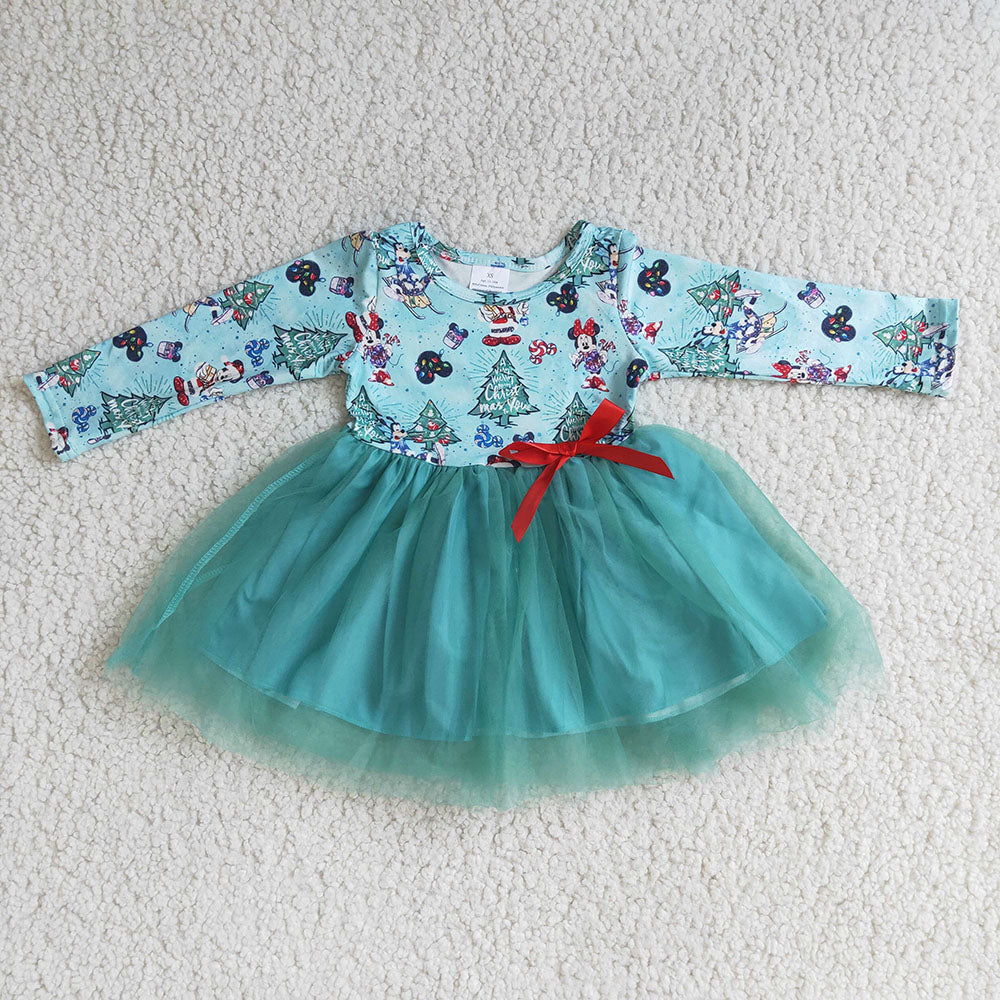 Cartoon Christmas tutu dresses