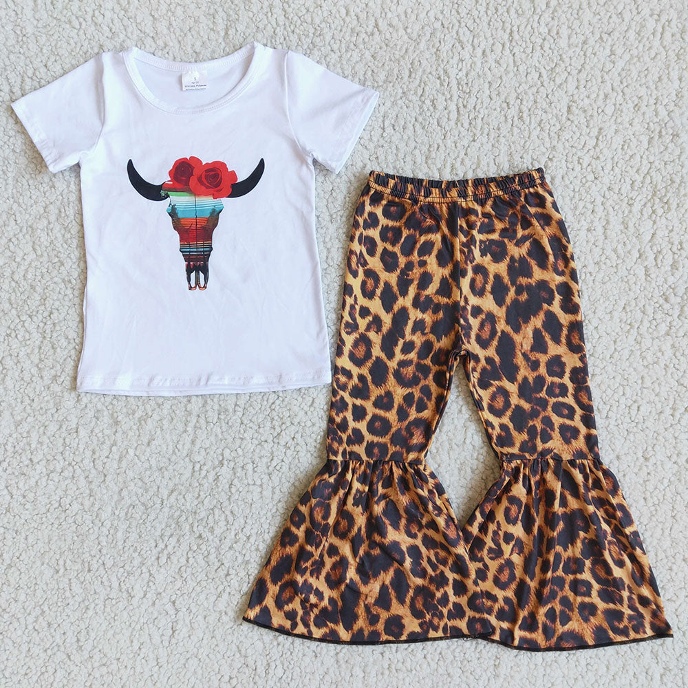 Western Cow leopard bell sets