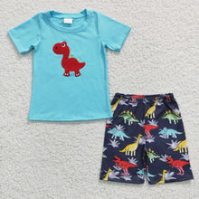 Load image into Gallery viewer, Baby Boys Dinosaur Summer Shorts Sets
