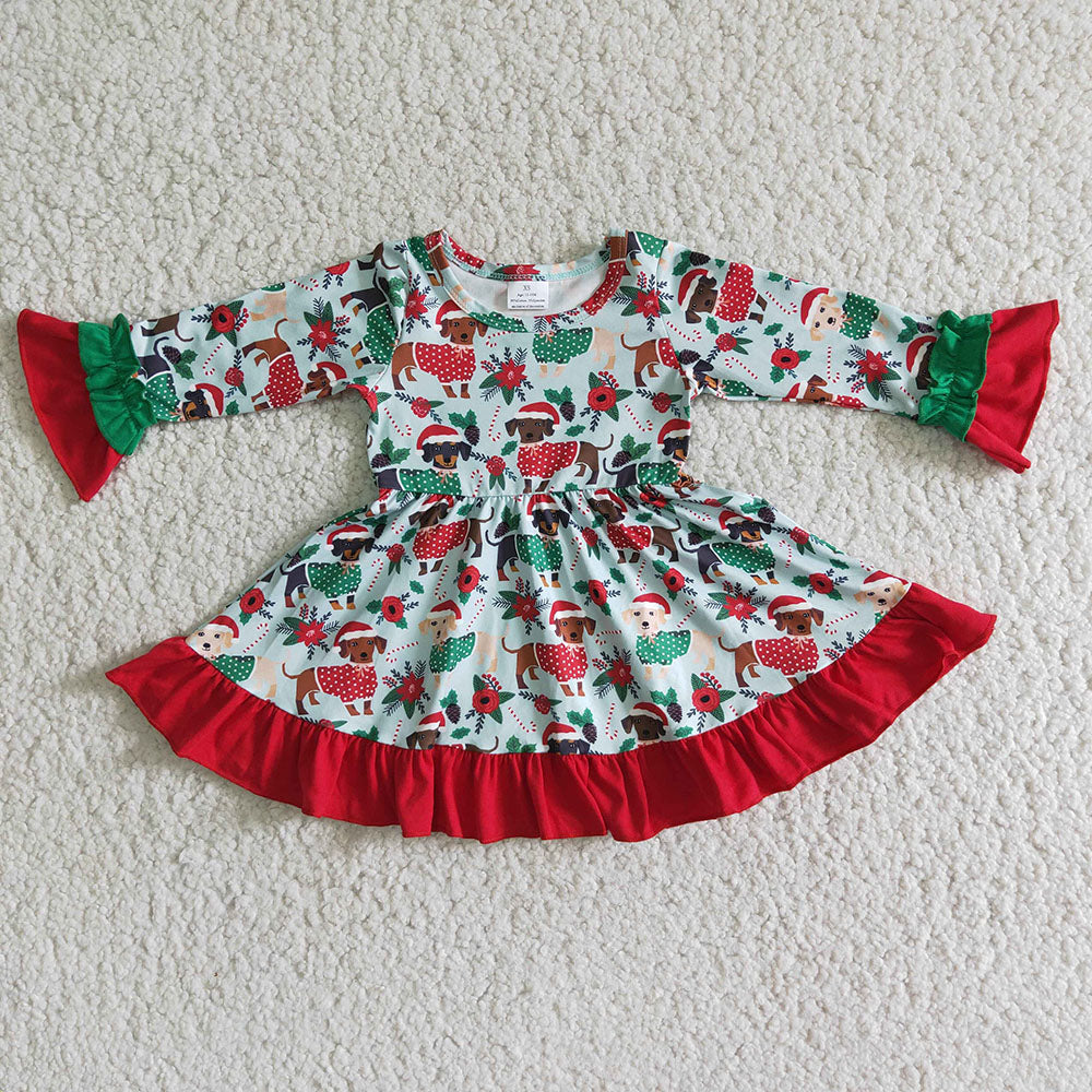 Dog Christmas dresses