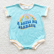 Load image into Gallery viewer, Baby Girls A Little Big Dramatic Summer Rompers
