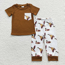 Load image into Gallery viewer, Baby Boys Duck Pocket Pants Clothes Sets

