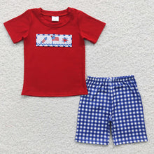 Load image into Gallery viewer, Baby Boys July 4th Summer Shorts Clothes Sets
