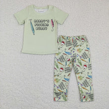 Load image into Gallery viewer, Baby Boys Fishing short sleeve top pants clothes sets
