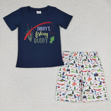 Load image into Gallery viewer, Baby Boys Summer Fishing Shorts Sets

