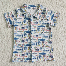 Load image into Gallery viewer, Baby Boys western button up shirts 2
