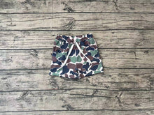 Load image into Gallery viewer, Baby Boys Green Camo Print Summer Bottom Shorts
