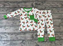 Load image into Gallery viewer, Baby Boys Duck Pocket Tops Pants Pajamas Clothes Sets
