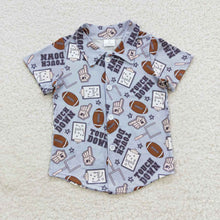 Load image into Gallery viewer, Baby Boys Football Short Sleeve Tee Shirts Tops
