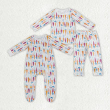 Load image into Gallery viewer, Baby Boys Carrots Easter Pajamas Sibling Rompers Outfits Clothes Sets
