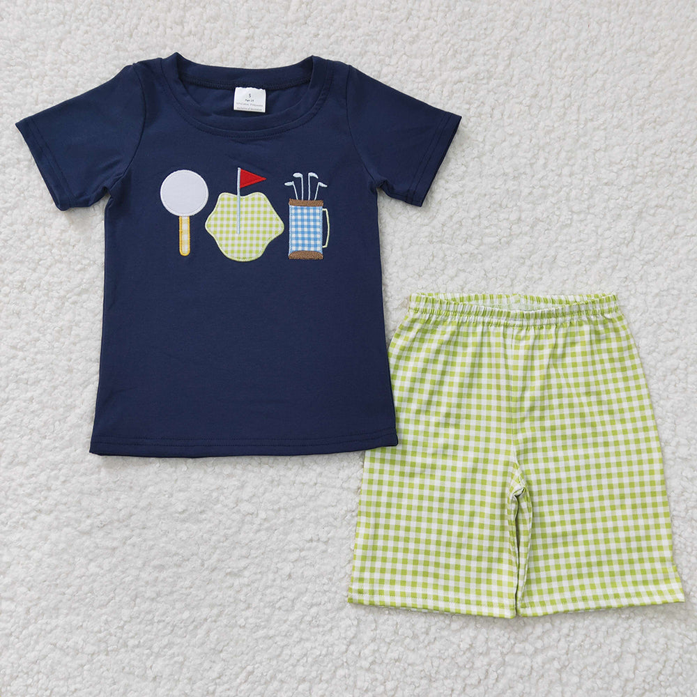 Baby Boys Golf Summer Shorts Clothes Sets