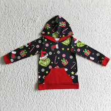 Load image into Gallery viewer, Baby boys Christmas hoodie cartoon presents tops
