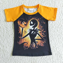 Load image into Gallery viewer, Baby kids Short Sleeve Halloween shirts
