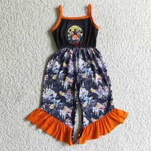 Load image into Gallery viewer, Baby girls Halloween party Jumpsuits
