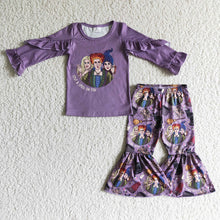 Load image into Gallery viewer, Baby boys Halloween witch pajamas pants clothes sets
