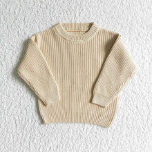 Load image into Gallery viewer, Baby Kids Girls Spring Fall Woolen pullover Sweaters
