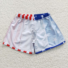 Load image into Gallery viewer, Baby Boys 4th Of July Star Western Trunks Swimsuits
