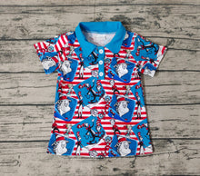 Load image into Gallery viewer, Baby Boys Dr Reading Red Stripes Short Sleeve Tee Shirt Tops
