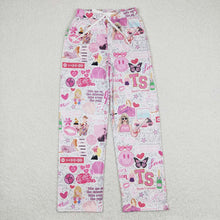 Load image into Gallery viewer, Adult Women Pink Singer Bottom Pants Pajamas
