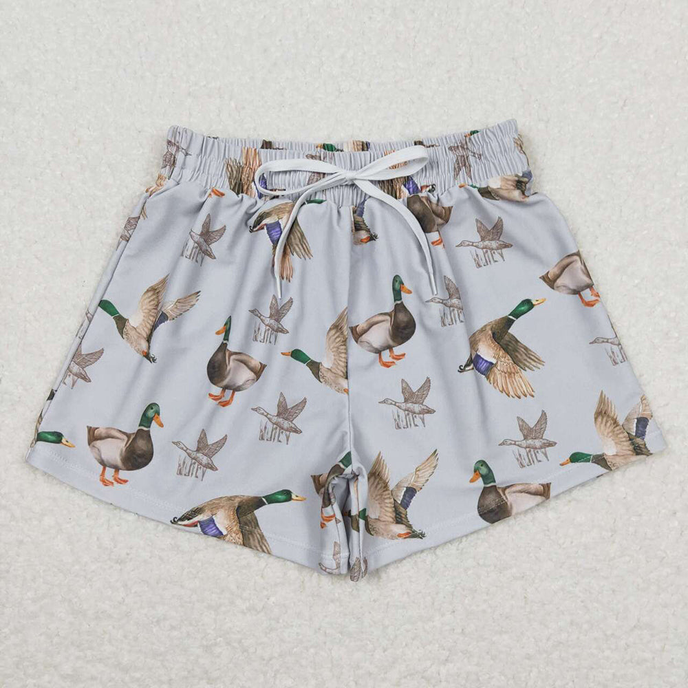 Baby Boys Summer Ducks Hunting Trunks Swimsuits Swimwears