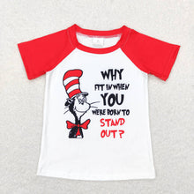 Load image into Gallery viewer, Baby Boys Dr Reading Short Sleeve Raglan Tee Shirts Tops
