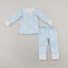 Load image into Gallery viewer, Baby Boys Easter Rabbit Tee Shirt Top Pants Pajamas Clothes Sets
