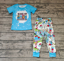 Load image into Gallery viewer, Baby Boys Dr Reading Blue Top Pockets Pants Clothes Sets
