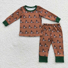 Load image into Gallery viewer, Baby Boys Duck Fall Pajamas Clothes Sets
