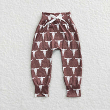 Load image into Gallery viewer, Baby Boys Cow Western Hats Pants Sets
