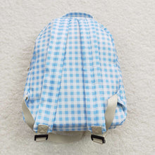 Load image into Gallery viewer, Baby Boys Children Blue Checkered Back Bags
